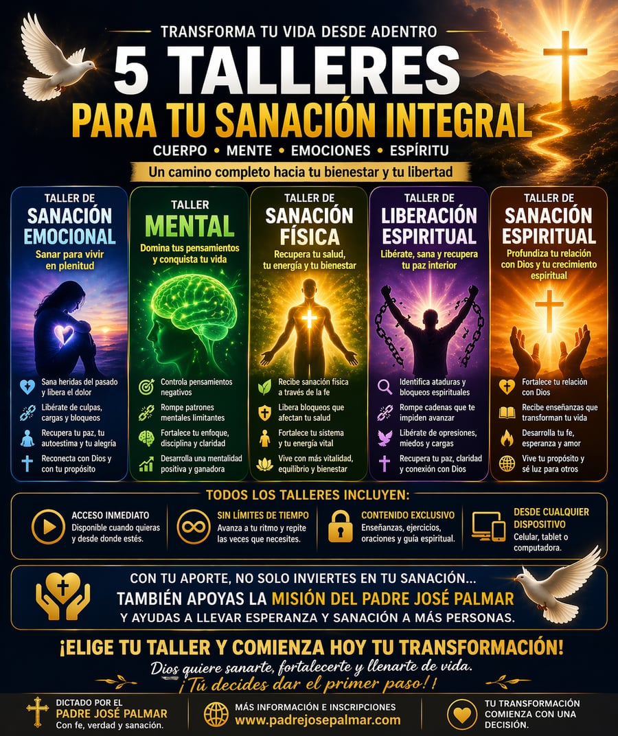 Paquete: Sanación y Liberación (5 talleres)