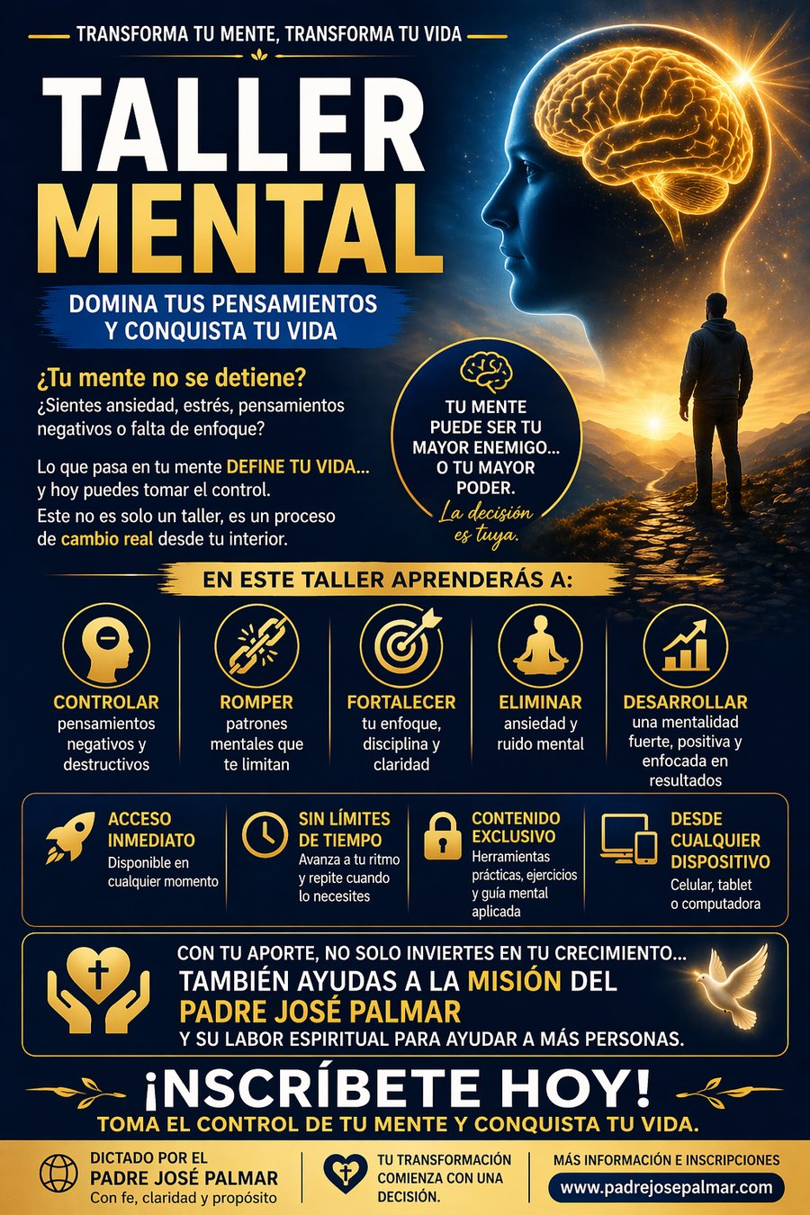 Taller Mental: transforma tu mente, transforma tu vida